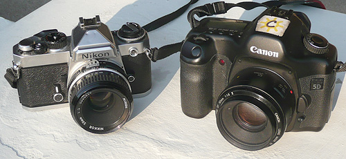 nikon canon filma vai digitālais nikon canon filma vai digitālais