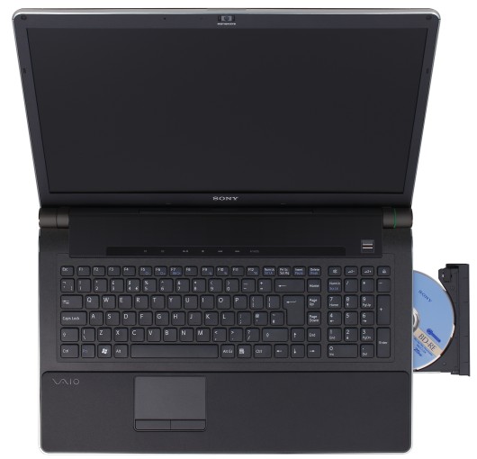 Sony Vaio AW klēpjdators Sony Vaio AW klēpjdators