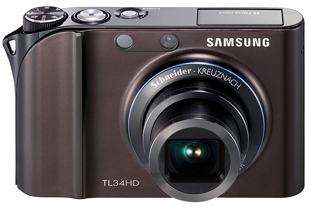 Samsung 14.7 Mpix TL34HD kompaktkamera Samsung 14.7 Mpix TL34HD kompaktkamera