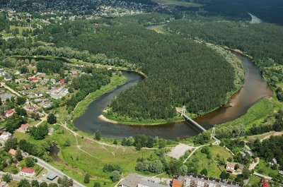 Uldis Peļņa - Valmiera no augšas Uldis Peļņa - Valmiera no augšas