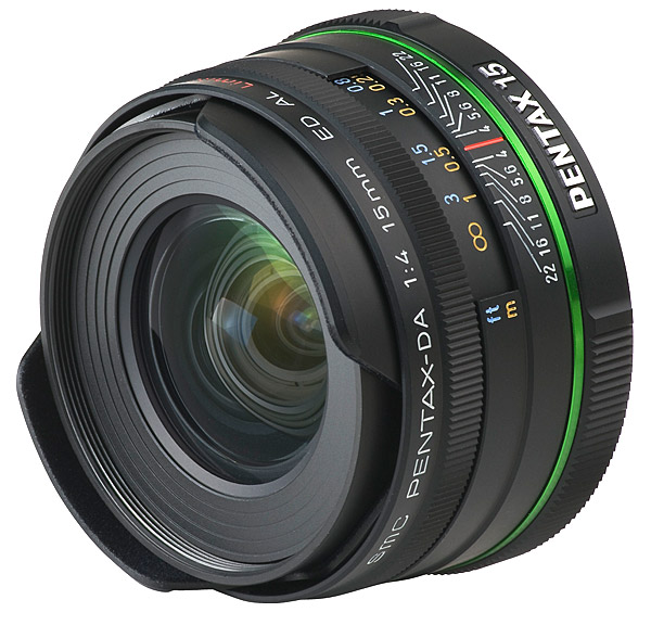 PENTAX DA 15mm F4 ED AL Limited objektīvs PENTAX DA 15mm F4 ED AL Limited objektīvs