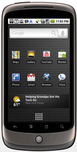 google Nexus One telefons google Nexus One telefons