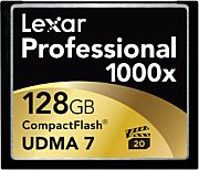 Lexar 1000x 128GB CF Lexar 1000x 128GB CF