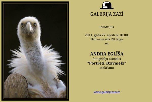 Andra Eglīša fotogrāfiju izstāde galerijā ZAZĪ Andra Eglīša fotogrāfiju izstāde galerijā ZAZĪ
