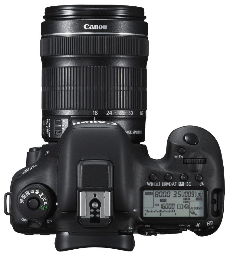 EOS 7D Mark II Top