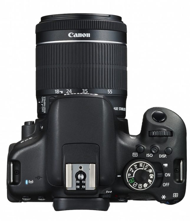 EOS 750D EF S18 55STM Top