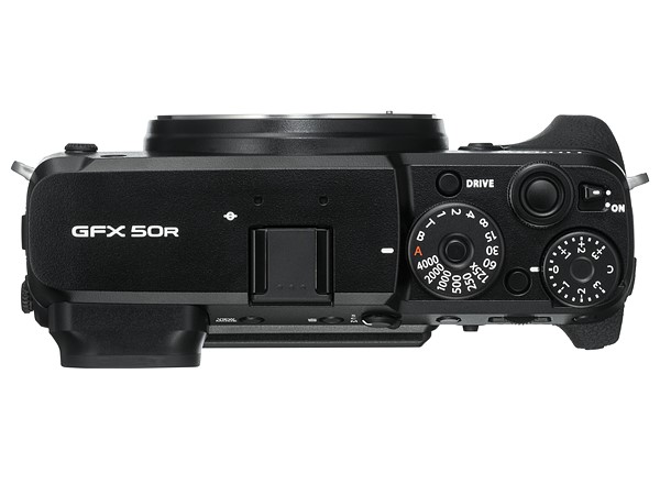 Fujifilm GFX 50R augša Fujifilm GFX 50R augša